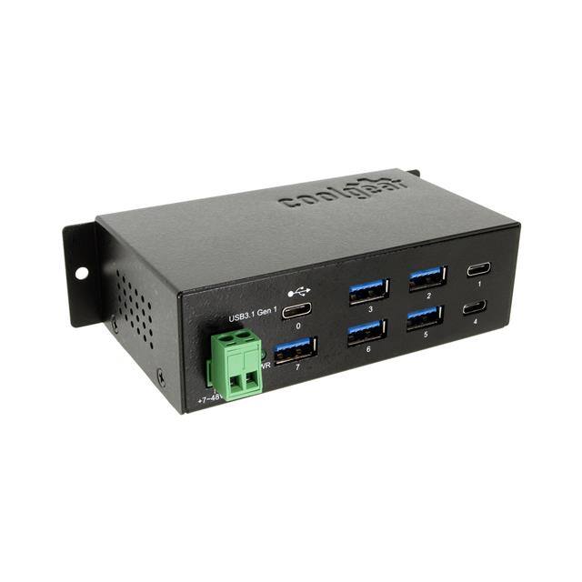CG-7PU313C USB-C 7 PORT HUB 3X TYPE-C 5X TY