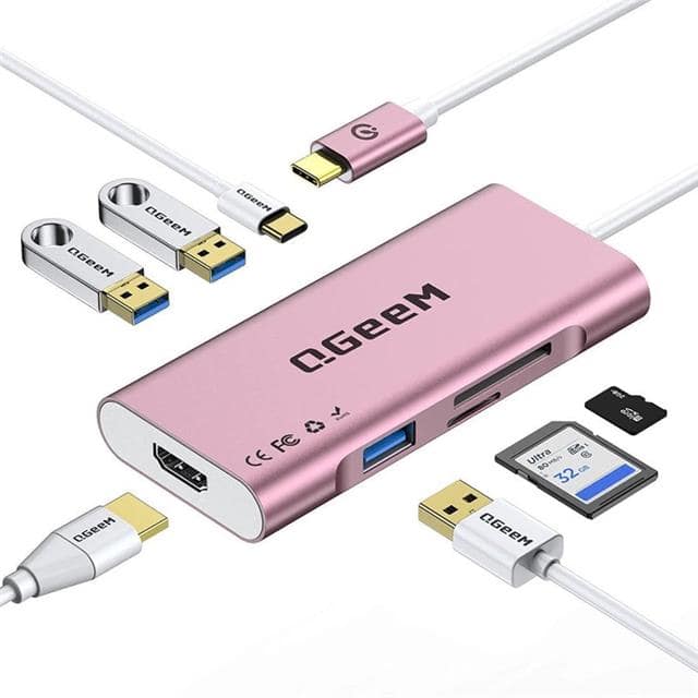 UCH076 3 USB 3.0, USB-C, HDMI, SD, TF