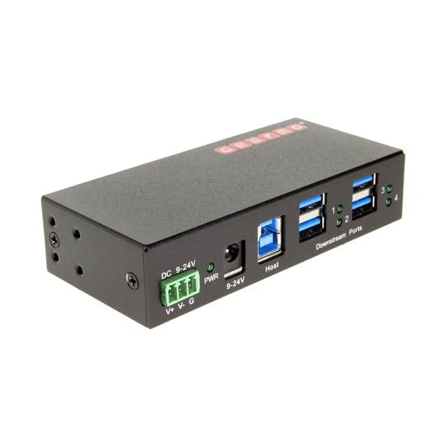 GM-HU34DW USB 3.0 4 PORT INDUSTRIAL METAL