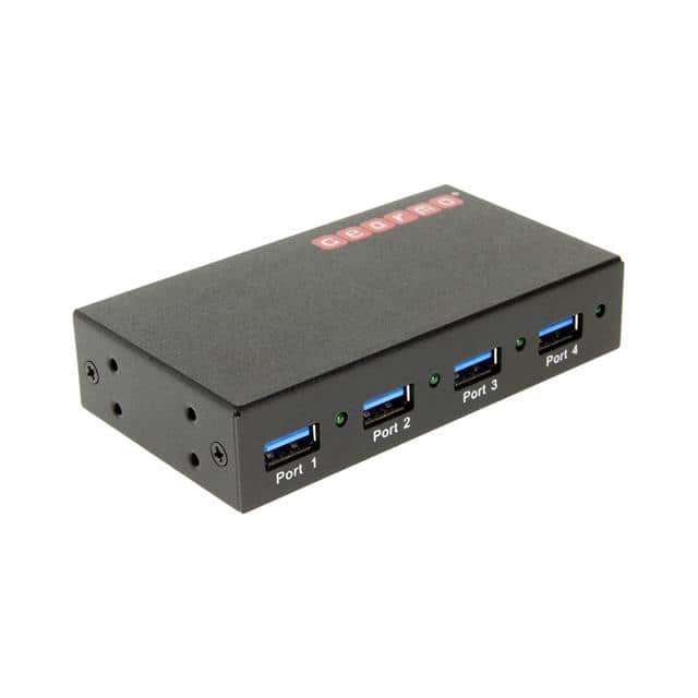 GM-HU34PWL USB 3.0 4 PORT METAL HUB W/15KV