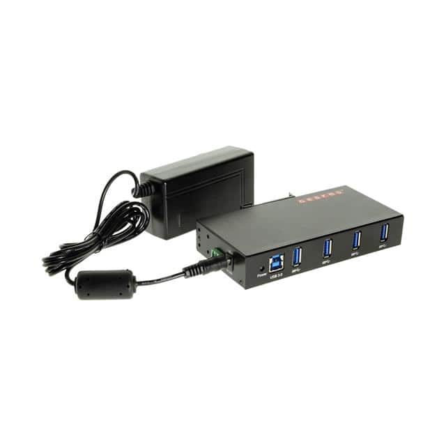 GM-HU34-PS USB 3.0 4 PORT INDUSTRIAL DIN RA