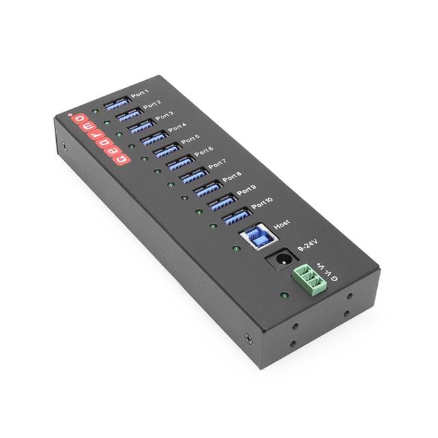 GM-HU310DW USB 3.0 10 PORT INDUSTRIAL METAL
