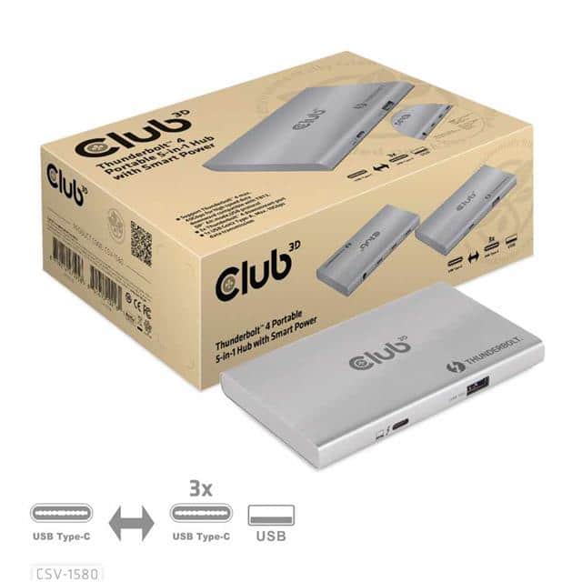 CSV1580 THUNDERBOLT 4 PO5IN1HUBSMPOSI