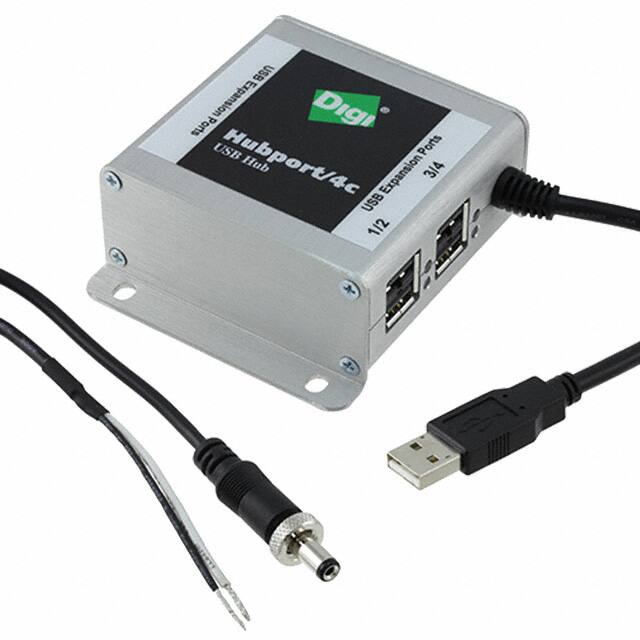 301-1010-34 HUBPORT 4CM USB2 DC 1PK