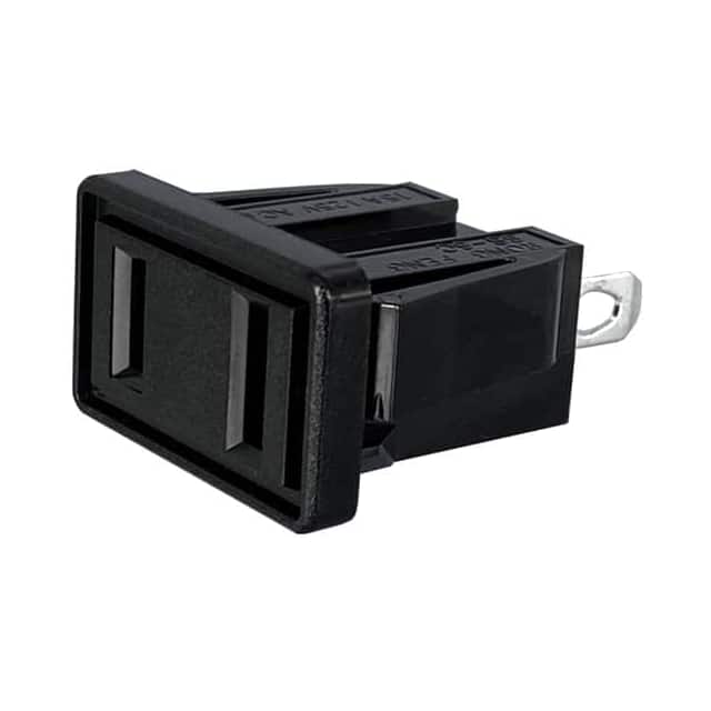 738W-CX2/01 PWR ENT RCPT NEMA1-15 PANEL QC