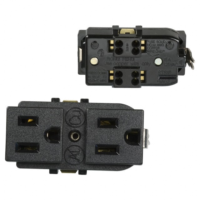 740W-D/02 PWR ENT RCPT NEMA5-15 BOX SCREW