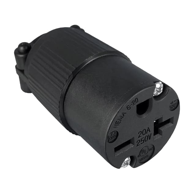 Q-728 PWR ENT PLUG NEMA6-20 STR SCREW