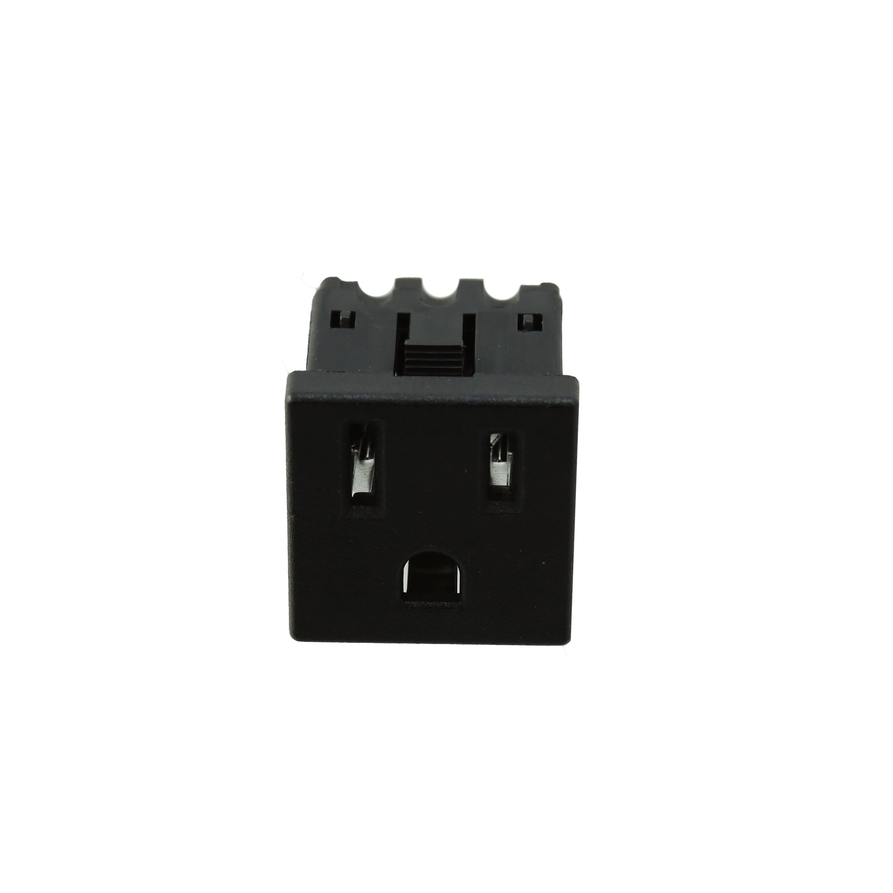 NEMA-5-3 RECEPTACLE, PANEL SNAP, VERTICAL