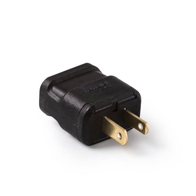 0-1001-N NEMA Plug Male 15A Black