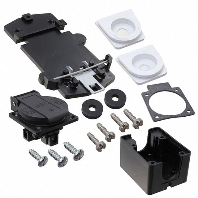 DMRBA PWR ENT RCPT DIN SCREW