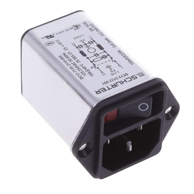 DC12.5122.001 PWR ENT MOD RCPT PANEL QC
