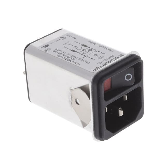 DC12.2222.101 PWR ENT MOD RCPT PANEL QC