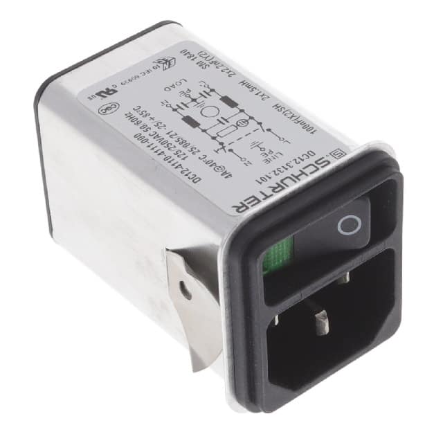 DC12.3132.101 PWR ENT MOD RCPT PANEL QC