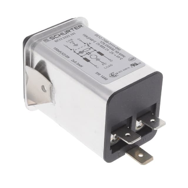 DC12.5222.101 PWR ENT MOD RCPT PANEL QC