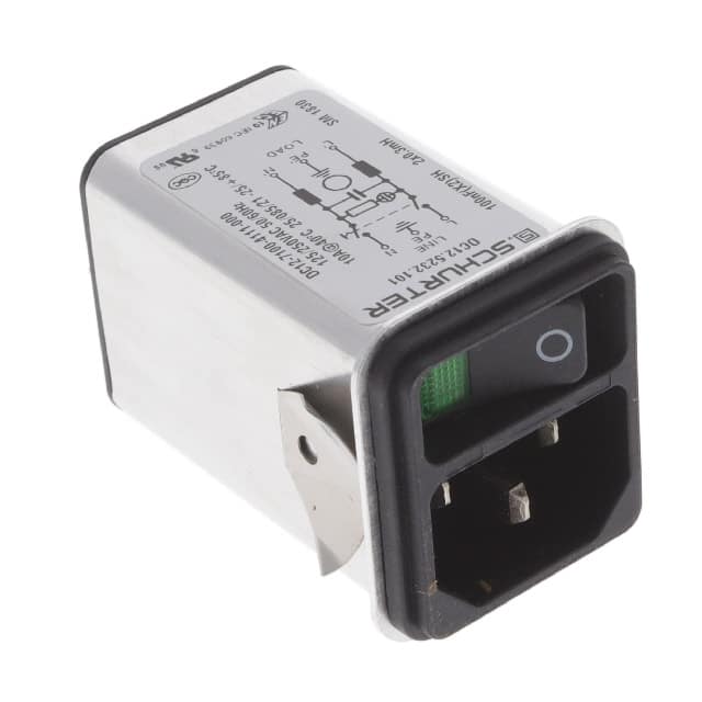 DC12.5232.101 PWR ENT MOD RCPT PANEL QC
