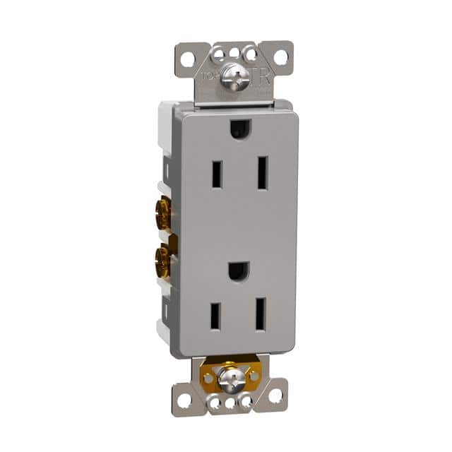 SQR44101GY TR 15A RECEPTACLE RESI GY