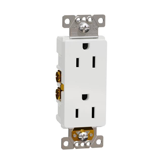SQR44103WH TR 15A RECEPTACLE RESI WH