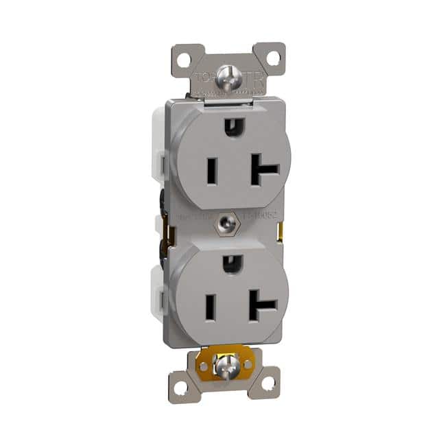 SQR42201GY TR 20A DUPLEX OUTLET COMM GY