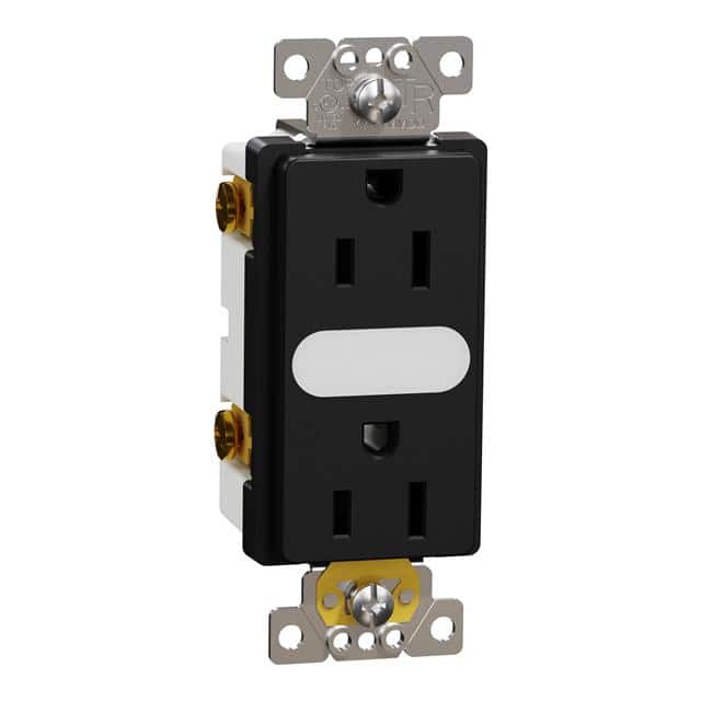 SQR57101BK TR 15A LIGHTED RECEPTACLE RESI B