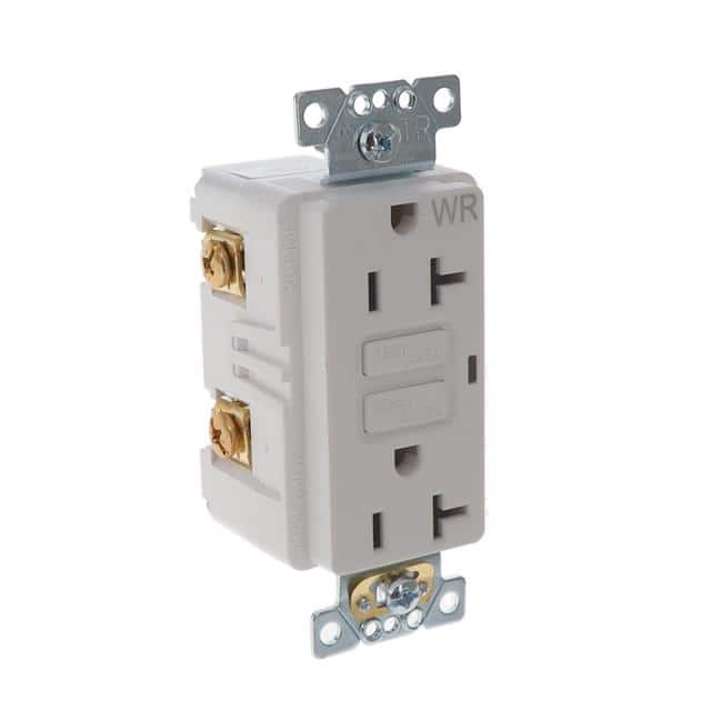SQR51203WH WR/TR GFCI 20A RECEPTACLE COMM W