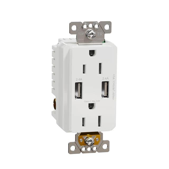 SQR55141WH USB A/A 4.8A CHARGR TR DUPLX 15A