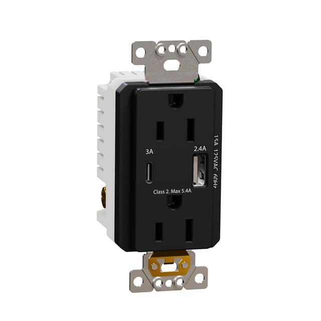SQR55153BK USB A/C 5.4A CHARGR TR DUPLX 15A