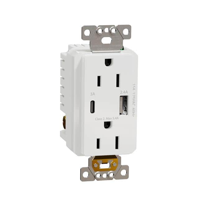 SQR55153WH USB A/C 5.4A CHARGR TR DUPLX 15A