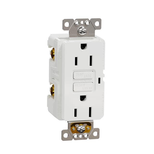 SQR51101WH TR GFCI 15A RECEPTACLE RESI WH