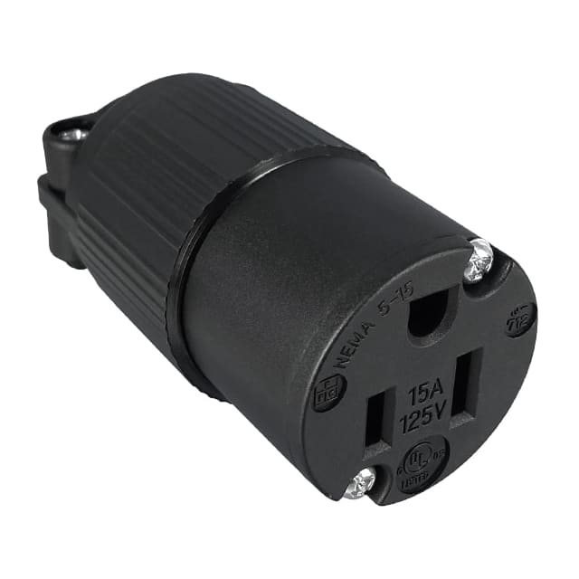 Q-712 PWR ENT PLUG NEMA5-15 STR SCREW