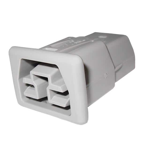 2002G2-GRY-BK SAF-D-GRID STD.RECEPTACLE GRAY 1