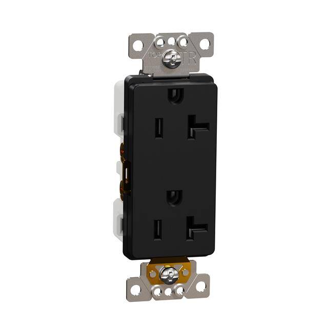 SQR44201BK TR 20A RECEPTACLE COMM BK