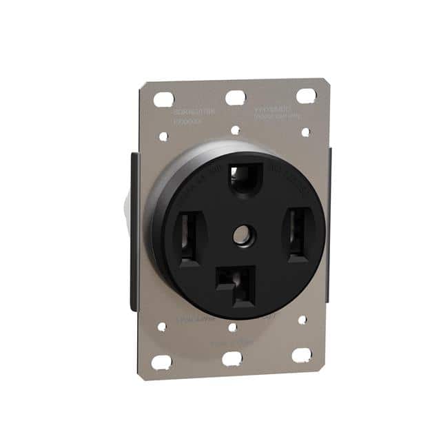 SQR46301BK DRYER OUTLET 30A NEMA 14-30R BK