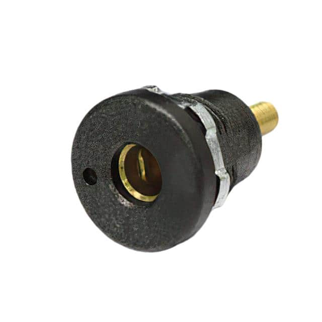 E1010-302 FEMALE RECEPTACLE, BLK, 8-4AWG,