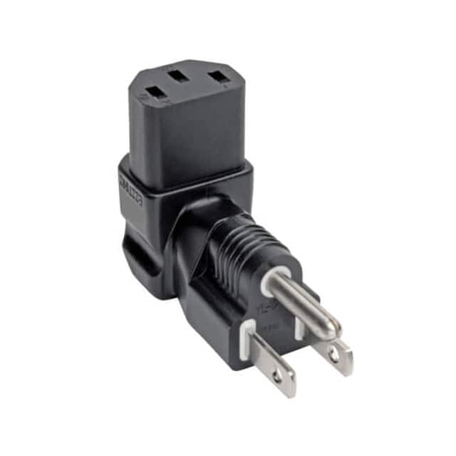 P006-000-DA DOWN-ANGLED NEMA 5-15P TO C13 PO