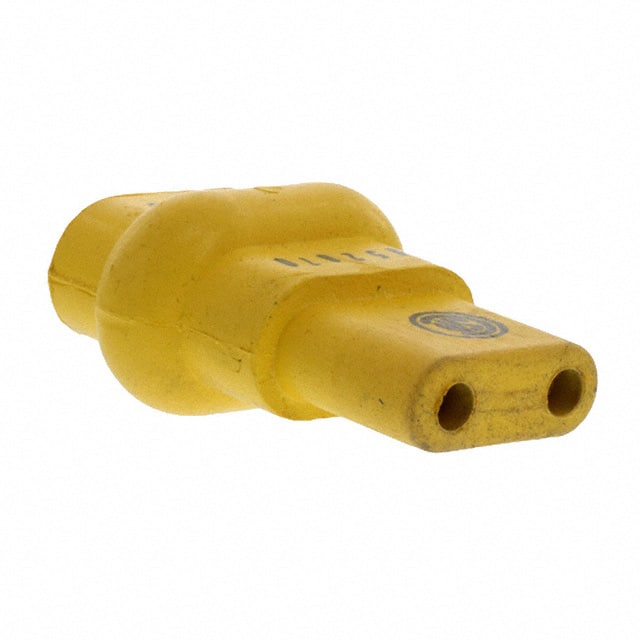 1300190002 DB 2P FEMALE INSERT YELLOW