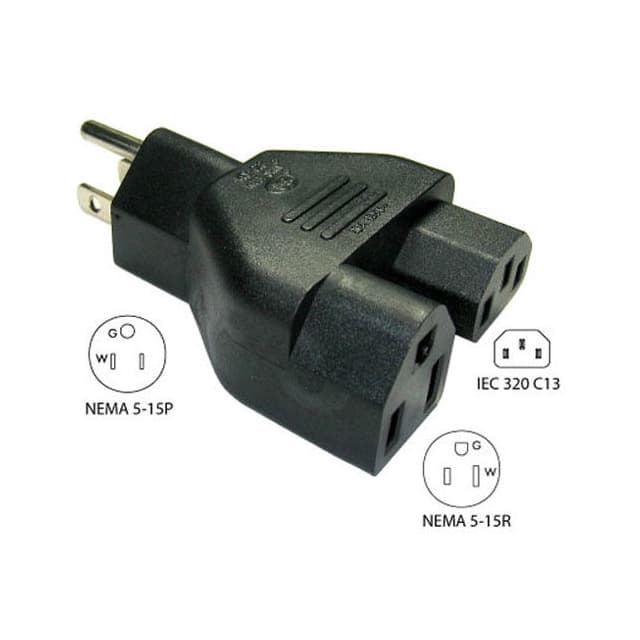 M1901021 Y ADAPTER PLUG, NEMA 5-15P TO NE