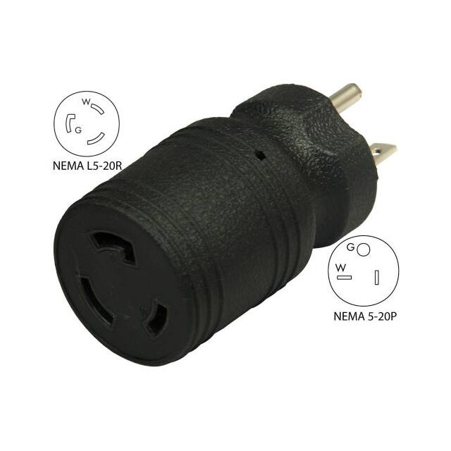 30114 20 TO 20-AMP LOCKING ADAPTER W/N