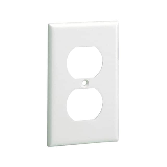 CP106WH FACEPLATE 1 GANG WHITE