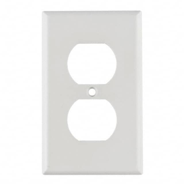 FP106-W 106 DUPLEX FACEPLATE; WHITE