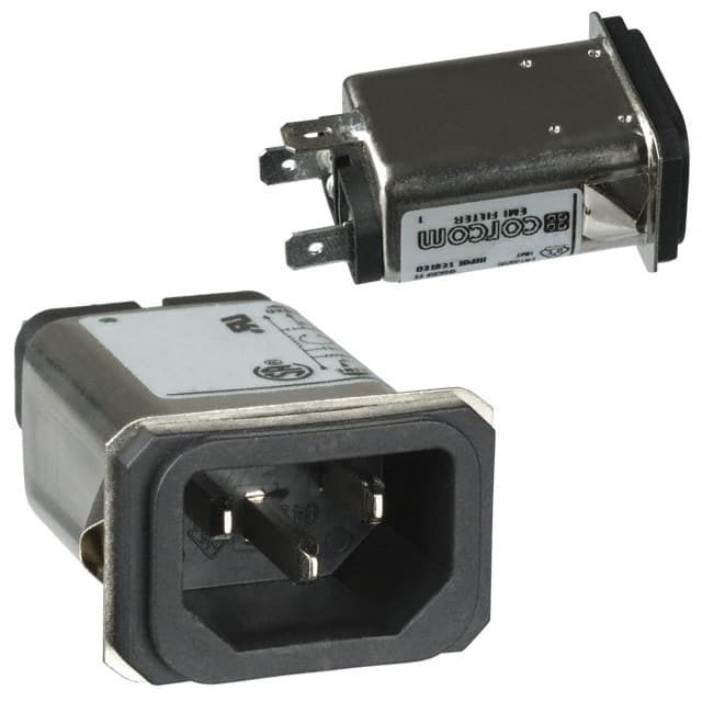 6609006-8 PWR ENT RCPT IEC320-C14 PANEL QC