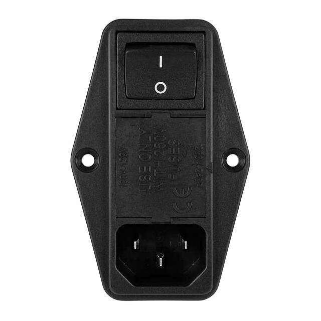 764-00/003 PWR ENT MOD RCPT IEC320-C14 PNL