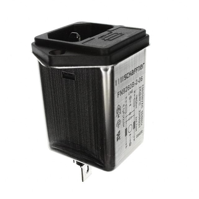 FN9260B-2-06 PWR ENT MOD RCPT IEC320-C14 PNL