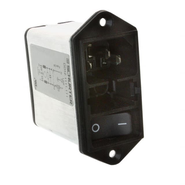 DD12.2111.111 PWR ENT MOD RCPT IEC320-C14 PNL