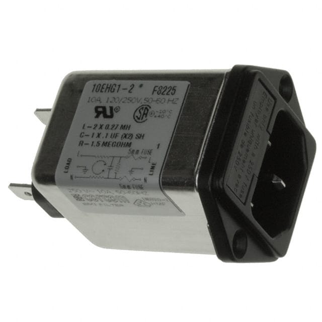 6609116-4 PWR ENT MOD RCPT IEC320-C14 PNL