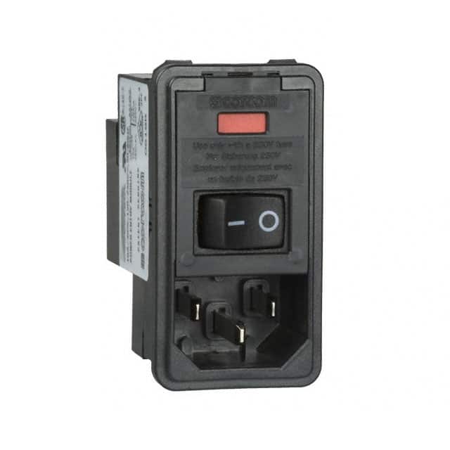 3-6609959-7 PWR ENT MOD RCPT IEC320-C14 PNL