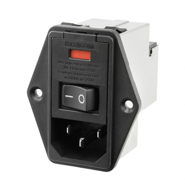 2-6609104-9 PWR ENT MOD RCPT IEC320-C14 PNL