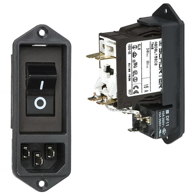DF11.1089.0010.01 PWR ENT MOD RCPT IEC320-C14 PNL