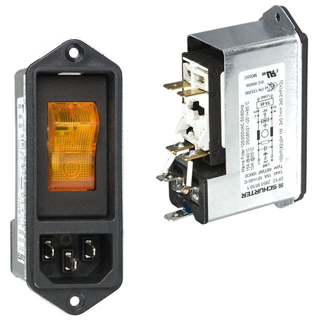 DF12.2851.9110.1 PWR ENT MOD RCPT IEC320-C14 PNL