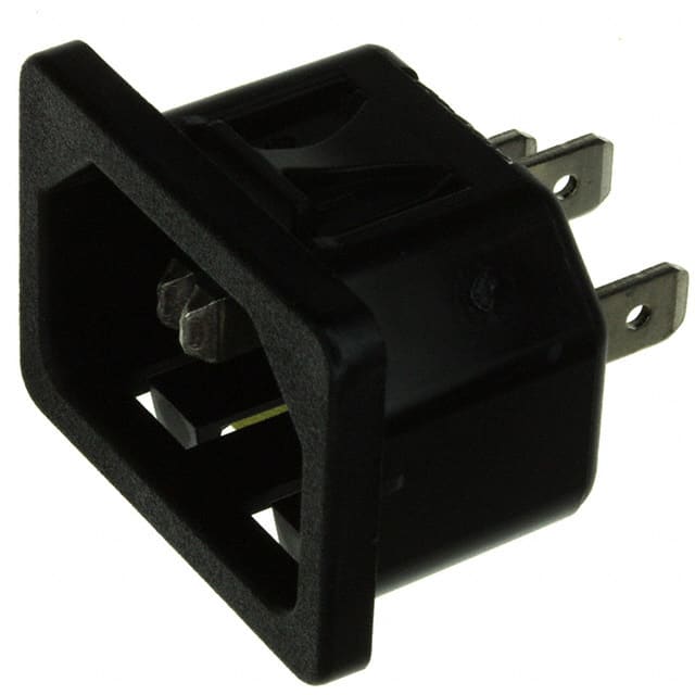 6100.4215 PWR ENT RCPT IEC320-C14 PANEL QC