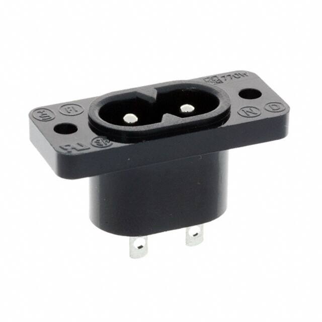 770W-X2/03 PWR ENT RCPT IEC320-C8 PANEL QC